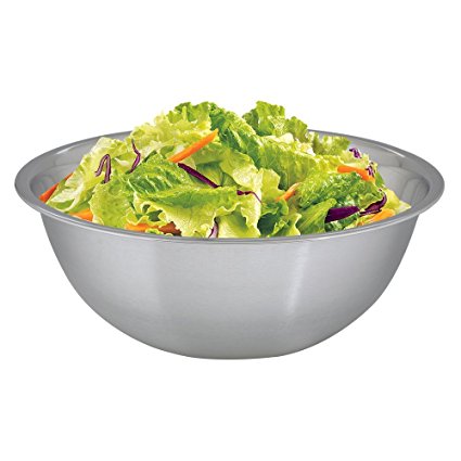 Kosma Stainless Steel Salad Bowl | Mixing Bowl | Serving Bowl - 34cm (8 Litres)