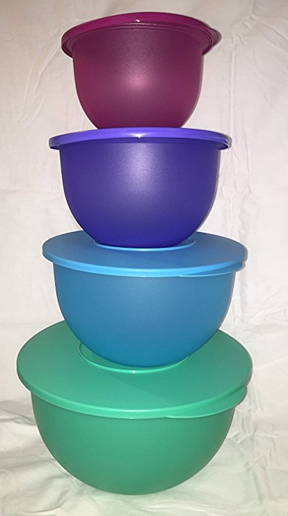 Tupperware impressions 4pc bowl set