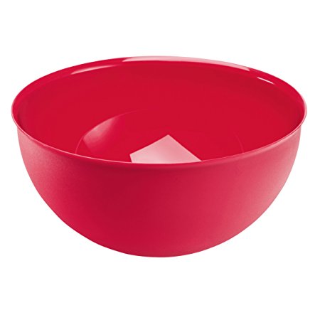koziol PALSBY L large Bowl 280 mm/11 in / 5 l/170 fl.oz., solid raspberry red