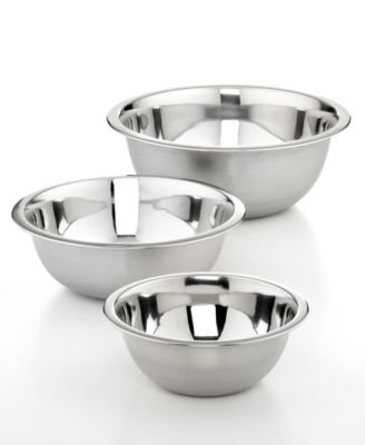 Tool of the Trade Stainless Steel Mixing Bowl Set