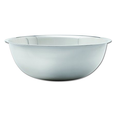 Adcraft SBL-30 30 qt Capacity, 22-5/8 OD x 7-1/2 Depth, Stainless Steel Extra Large Mixing Bowl with Mirror Finish