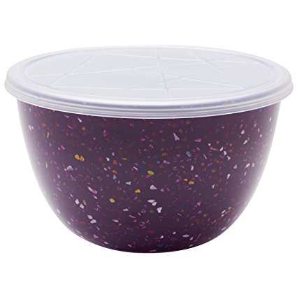Zak Designs Confetti quart Plastic Mixing Bowl
