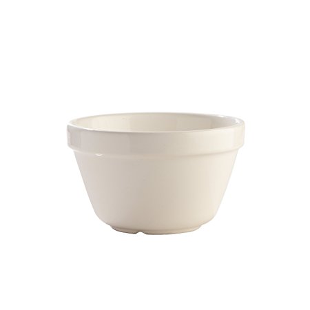 Mason Cash Steam Bowl (British Term - Pudding Basin), Cream, 1-Quart