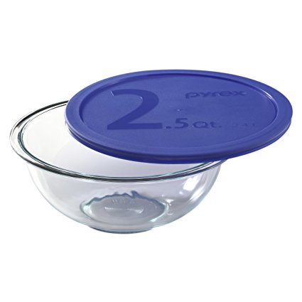 Pyrex Smart Essentials 2.5-Quart Glass Mixing Bowl