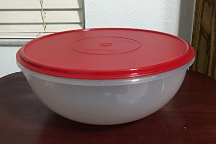 Tupperware Fix N Mix Bowl 26 Cups with Red Seal